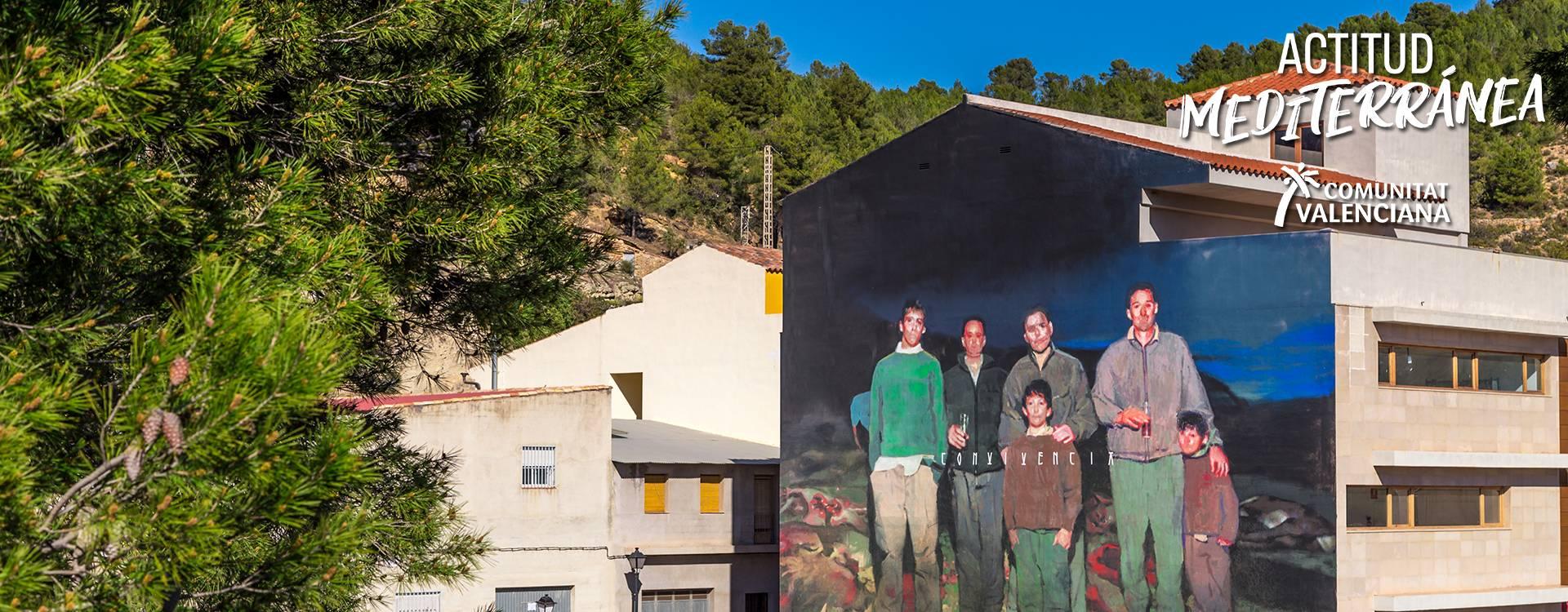 MIAU - Museo Inacabado de arte Urbano en Fanzara provincia de Castellón